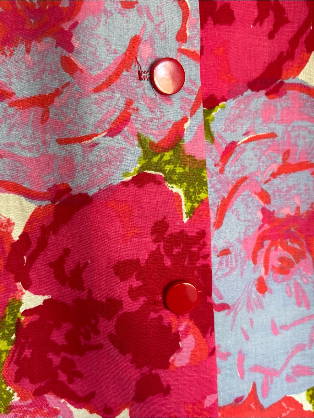 70's Floral Shift Dress - NEW - Size 8 - 10 - Summer Shift - Floral Summer Dress - Picture 6 of 11